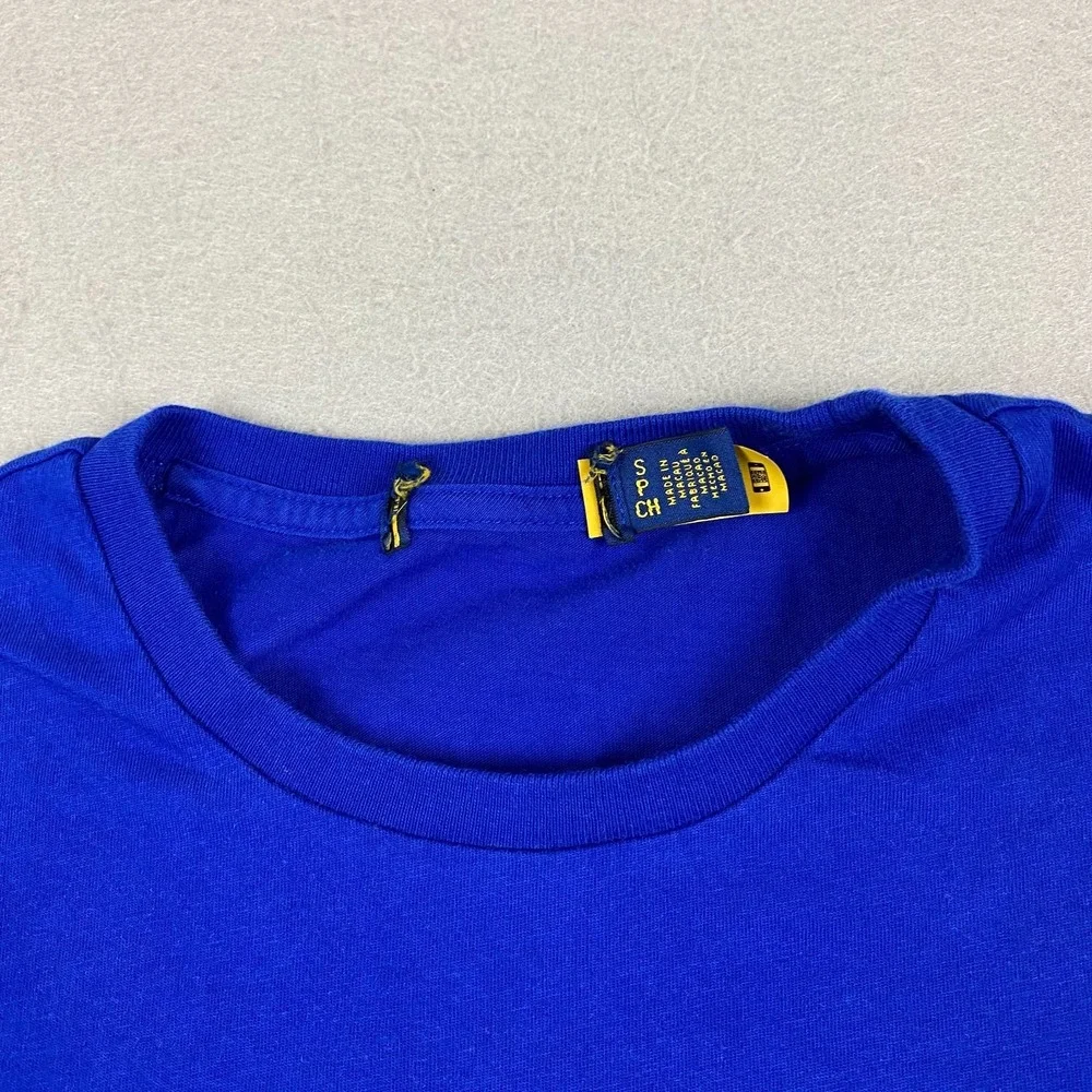 Polo Ralph Lauren Shirt Mens Small short Sleeve Graphic Logo 1967 Crewneck pony